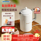 大宇（DAEWOO）復古電熱水壺 恒溫水壺家用電燒水壺熱水壺 保溫調溫泡奶不銹鋼1.5L大容量送禮EK01白色電子款