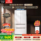松下（Panasonic）大海豹PLUS 573L法式多門(mén)冰箱超薄零嵌入雙系統循環(huán)風(fēng)冷無(wú)霜一級能效NR-EW57TGB-W【國家補貼】