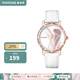 雷諾（RARONE）【特惠低價(jià)】品牌199元男女款石英表防水百搭手表手表學(xué)生表 【199特惠】白色女表