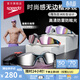 速比濤（Speedo）專(zhuān)業(yè)訓練 大框 大視野 防霧 柔軟貼合鍍膜泳鏡 灰色/銀色