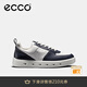 愛(ài)步（ECCO）男士休閑鞋 撞色板鞋防水男鞋牛皮 街頭720 520814 海洋藍/白色52081453326 40