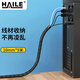 HAILE包線(xiàn)管纏繞管9米直徑10mm線(xiàn)纜收納管束線(xiàn)管 繞線(xiàn)器保護套電腦汽車(chē)電源理線(xiàn)管 黑色RX-10H-9