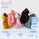 戴維貝拉【商場(chǎng)同款】冬裝兒童紅色羽絨服男女童保暖工裝外套