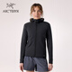 ARC'TERYX始祖鳥(niǎo) KYANITE LT HOODY 保暖 女子 抓絨衫 BLACK/黑色 M