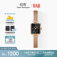 丹尼爾惠靈頓（DanielWellington）【許妍同款】DW女士手表復古小方糖簡(jiǎn)約輕奢送女友生日禮物DW647