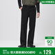 森馬（Semir）休閑褲男士合體直筒長(cháng)褲2026春季顯高顯瘦通勤舒適褲109926127101