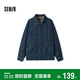 森馬（Semir）森柔牛仔|夾克男裝設計感格子牛仔外套寬松秋季上衣103524108103