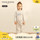 Teenie Weenie  Kids小熊童裝秋季款女寶寶休閑百搭衛衣衛褲兩件套 花灰色 110 cm