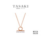 TASAKI 塔思琦 balance charm 項鏈 櫻花金