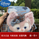 迪士尼（DISNEY）上海迪士尼代購玲娜貝兒小狐貍貝兒毛絨玩偶公仔鑰匙扣掛件禮物娃 牛仔風(fēng)玲娜貝兒雙肩包 樂(lè )園代購，現貨速發(fā)