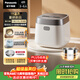 松下（Panasonic）【國家補貼】飯光光2.0電飯煲0涂層IH加熱家用電飯鍋4-5人無(wú)涂層不銹鋼母嬰級4升一級能效HNS152