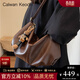 CALWAN KEODH大容量包包女包斜挎包春夏通勤單肩托特包生日禮物送女友老婆 【咖啡色】輕奢品牌小眾百搭包實(shí)用走心女生閨蜜