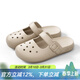 樸西2026新款夏季博肯洞洞鞋女士室內戶(hù)外兩穿防滑漏水沙灘洞洞拖鞋 淺沙色 【柔和清爽治愈】 37-38