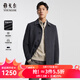 雅戈爾（YOUNGOR）男裝大衣單排扣外套修身版商務(wù)大衣羊毛羊絨混紡面料羽絨內膽大衣 深灰 XL 180/100A