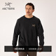 ARC'TERYX始祖鳥(niǎo) KRAGG COTTON LS 男子 棉質(zhì)長(cháng)袖T恤 24K BLACK/黑色 M