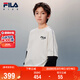 FILA斐樂(lè )兒童童裝長(cháng)T類(lèi)2026年春季男中大童長(cháng)袖T恤