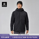 KAILAS凱樂(lè )石AC80連帽棉服戶(hù)外登山徒步P棉動(dòng)態(tài)保暖防風(fēng)防潑外套男款