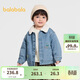 巴拉巴拉童裝男童牛仔外套加絨保暖冬裝2025上衣【商場(chǎng)同款】201425105101