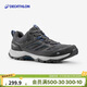 迪卡儂男士MH100低幫輕便透氣戶(hù)外山地防滑登山徒步鞋黑灰色42-2938500