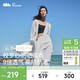 蕉下（beneunder）透氣長(cháng)款防曬衣女AS10324休閑風(fēng)衣外套女霜奶白L