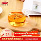 利快玻璃杯茶水分離泡茶杯帶蓋過(guò)濾帶把手實(shí)用家用辦公室喝茶杯子水杯 茶杯350ml