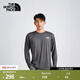 北面（The North Face）長(cháng)袖T恤男24/7速干衣運動(dòng)戶(hù)外吸濕排汗透氣25秋冬新品|8DG5 RHI/灰色 XL/180