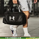 安德瑪（Under Armour）健身包男女同款新款大容量旅行包收納包籃球包運動(dòng)包 黑色【安德瑪白標】 輕松收納/助力出行