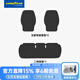 固特異（Goodyear）汽車(chē)坐墊適用于特斯拉煥新ModelY/3/YL座椅套四季防污座墊靠背墊 煥新Model Y 全車(chē)坐墊片 黑