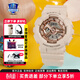 卡西歐（CASIO）手表BABY-G女學(xué)生馬卡龍潮流夜跑防水防震運動(dòng)輕奢腕表送女友禮物 BA-110XCP-4裸粉玫瑰金