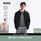 雨果博斯BOSS【機能通勤】男士26年春季新款面料寬松版型薄款夾克外套 404-深藍色 L (50A)