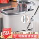 百家好世旋轉拖把32cm拖布127cm桿長(cháng)2棉頭家用一拖凈免手洗2025款甩干桶