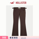 HOLLISTER美式經(jīng)典Y2K修身低腰微喇休閑褲25秋冬女裝356-5084 咖啡棕 26 160/66A 2標準版