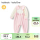 巴拉巴拉嬰兒連體衣寶寶新生兒衣服爬服哈衣2025甜美清新可愛(ài)209325120001