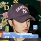 MLB官方 男女情侶學(xué)院風(fēng)硬頂棒球帽時(shí)尚防曬運動(dòng)帽春夏CPV03 紐約洋基隊/炭灰色 均碼
