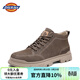 Dickies馬丁靴男時(shí)尚百搭透氣薄款耐磨男士中幫休閑靴子男鞋 咖啡 41