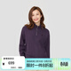 LAFUMA樂(lè )飛葉戶(hù)外衛衣女 秋冬寬松半拉鏈套頭長(cháng)袖T恤休閑上衣 LFTS4DW75 漿果紫PL 165/84A（38）