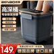本博泡腳桶加熱恒溫電動(dòng)按摩加熱高深全自動(dòng)家用足浴盆洗腳盆 【灰】腳動(dòng)指壓+快速升溫+恒溫定時(shí)+智能中控
