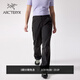 ARC'TERYX始祖鳥(niǎo) CLARKIA PANT W WIDE LEG 防風(fēng) 女子 軟殼長(cháng)褲 BLACK/黑色 2