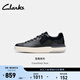 Clarks其樂(lè )Courtlite2 Run男鞋新款輕盈EVA厚底簡(jiǎn)約休閑運動(dòng)板鞋 黑色 261812937 41
