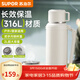 蘇泊爾（SUPOR）保溫壺316L不銹鋼大容量保溫瓶車(chē)載水壺戶(hù)外旅行壺暖水瓶 晨曦白2.0L【含杯帶+茶濾】