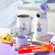 杯具熊（BEDDYBEAR） 兒童保溫杯316不銹鋼學(xué)生上學(xué)吸管杯大容量便攜水杯 圈圈艾莎公主-一杯兩蓋480ml