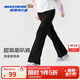 Skechers斯凱奇女童長(cháng)褲2026春季新款中大童微喇褲兒童休閑運動(dòng)褲P126G003