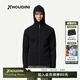 Houdini胡丁尼 Power Up高階魔術(shù)師男戶(hù)外26春秋保暖抓絨衣830021 True Black 純凈黑、黑色 亞版 連帽 M 身高170-185CM體重65-85kg