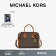 MICHAEL KORS 邁克高仕 MK Mercer Belted 女士小號斜挎包手提包 深棕/橡果棕 200 小號