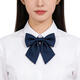 GLO-STORY領(lǐng)花女  學(xué)院風(fēng)銀行職業(yè)空姐酒店工作服免打蝴蝶結 JK水手服領(lǐng)結