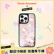 CASETIFY 三麗鷗家族 x CASETiFY聯(lián)名 春和景明 適用于iPhone16/15 Pro/Max 蘋(píng)果手機殼 鏡面黑框Magsafe iPhone 16 Pro Max