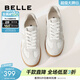 百麗（Belle）劉雯同款女鞋子散文詩(shī)復古德訓鞋簡(jiǎn)約情侶款休閑鞋B0992AM6預售 【翟瀟聞同款】灰色-女款 37