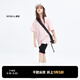 little MO&Co.兩件套 兒童套裝-童裝夏裝女童純棉短袖T恤抑菌短褲 水粉色 110 110/56