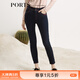 PORTS寶姿女裝 秋冬新品小腳口牛仔長(cháng)褲SL9P022LZD020 丈青 XS (2)