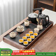 原和整套茶具套裝家用實(shí)木茶盤(pán)功夫泡茶臺全自動(dòng)底部上水一體仿石托盤(pán)